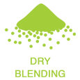 dry blending powder icon